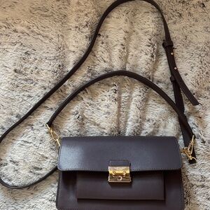 Kate Spade fudge Leather Shoulder Bag